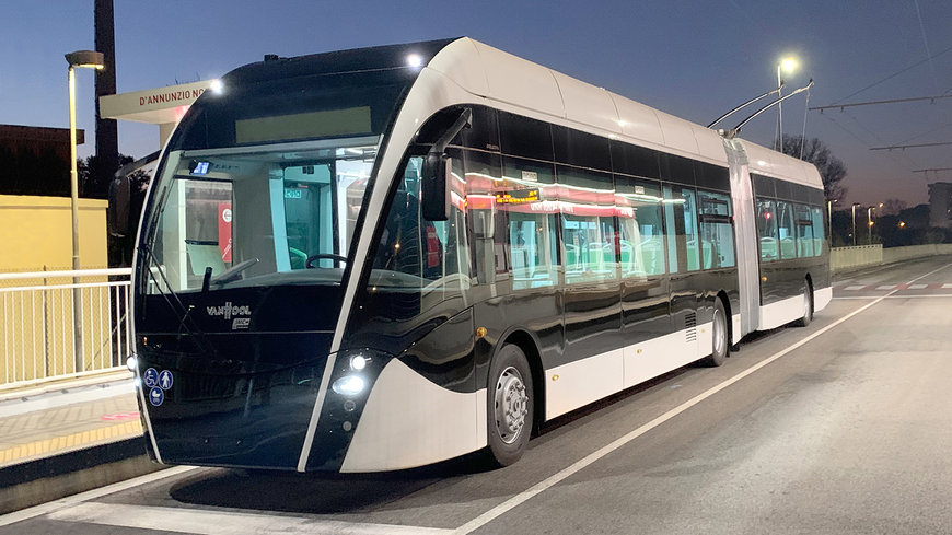 SUSTAINABLE PUBLIC TRANSPORTATION: PESCARA TO INTRODUCE NEW E-BUS SYSTEM WITH IMC®500 TECHNOLOGY FROM KIEPE ELECTRIC